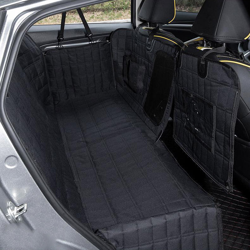犬用カーシートカバー-完全保護＆簡単取り付け