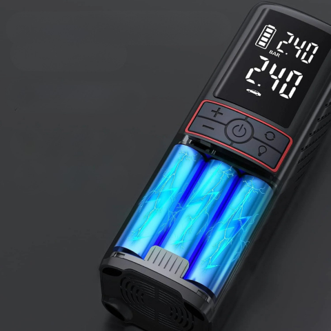 Přenosný vzduchový kompresor 160 PSI — kompaktní a snadno přenosný 