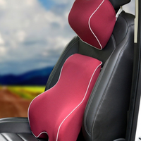 Bedrová opierka a vankúš na opierku hlavy z pamäťovej peny - pohodlie a úľava chrbtu