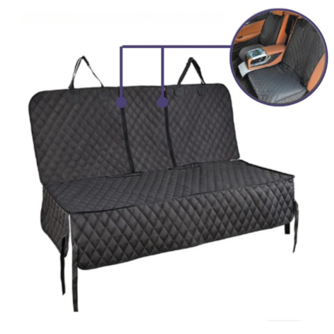 Funda de Asiento de Coche para Perro – Limpieza y Confort Asegurados 