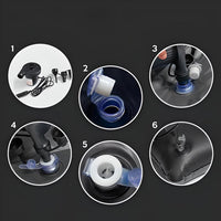 Vzduchová matrace pro zadní sedadlo auta – praktická a snadno instalovatelná 