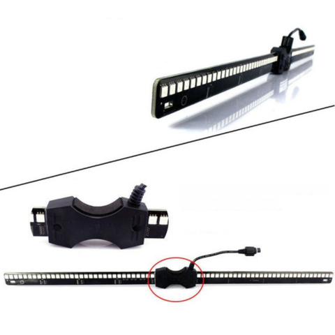 Anpassningsbar LED-lampa – För cykelhjul 