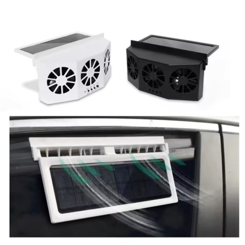Ventilateur Solaire Auto – Facile À Installer Et Autonome
