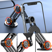 Support Téléphone Voiture — Ajustable Et Stabilité Renforcée