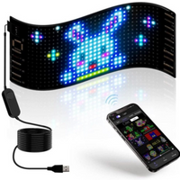 Animated LED Screen For Car – Custom Messages And Emojis 