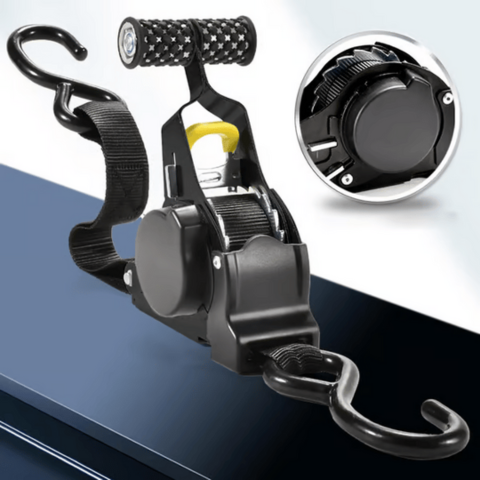 Retractable Ratchet Strap – Quick Fixing and Secure Transport 