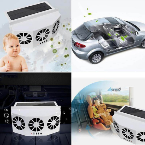 Solarventilator für das Auto – Ideal im Sommer 