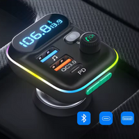 車用Bluetooth FMトランスミッター — 明瞭な通話とワイヤレス音楽 