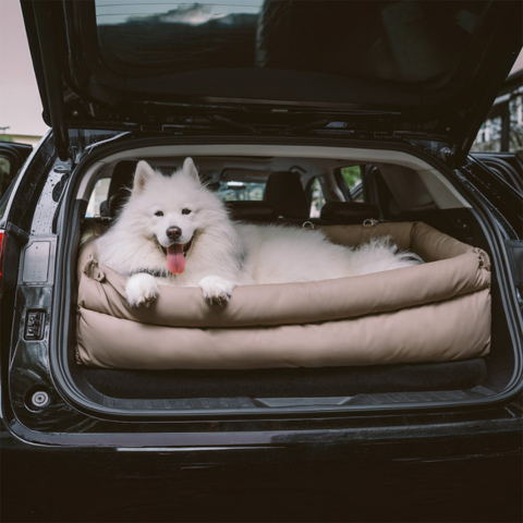 Cojín de Auto para Perro – Sujeción y Confort en la Ruta 