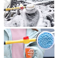Bilsäkerhetsborste i mikrofiber – teleskopisk, mjuk och repfria 
