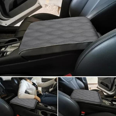 Coussin d’Accoudoir Confort Premium Pour Voiture – Modèle Universel