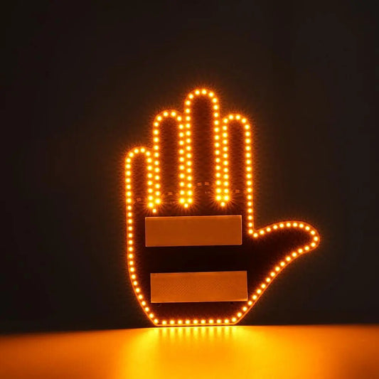 إشارة LED عن بُعد للزجاج الخلفي — إشارات ورسائل مضيئة 