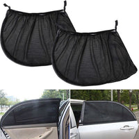 Pare-Soleil Universel Extensible Pour Vitres Latérales De Voiture