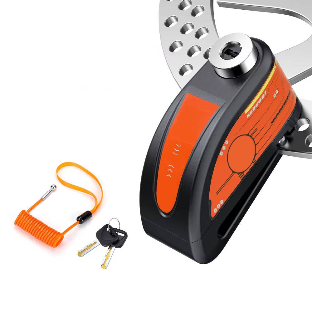 アラーム付きバイクディスク盗難防止-強化されたセキュリティと強力な可聴信号